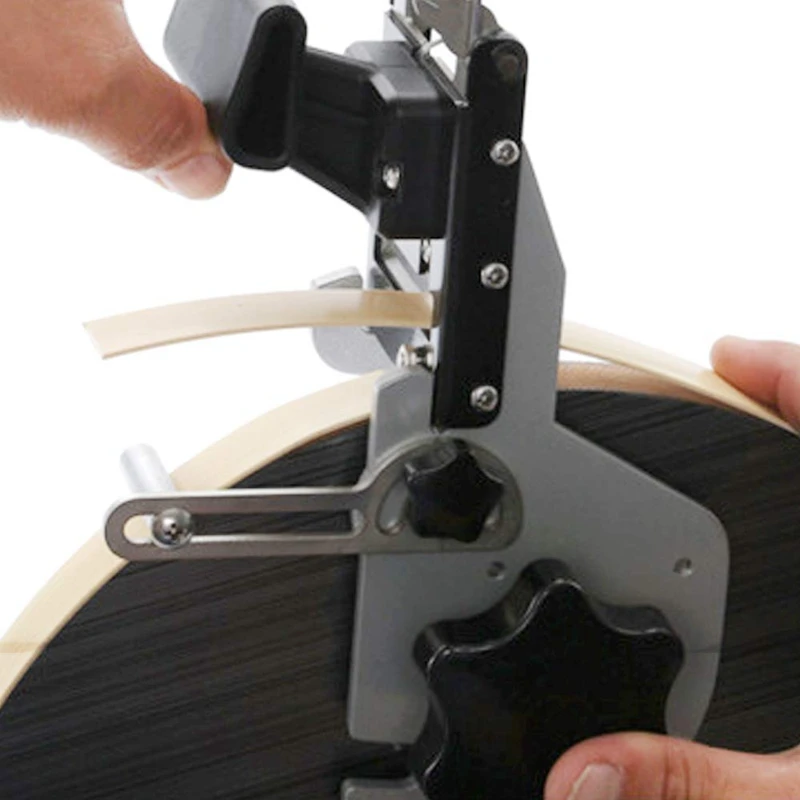 JB32S Straight Round Manual Hand End Trimmer Cutting Machine For Melamine Paper Veneer Plastic Pvc End Trimming Cutter