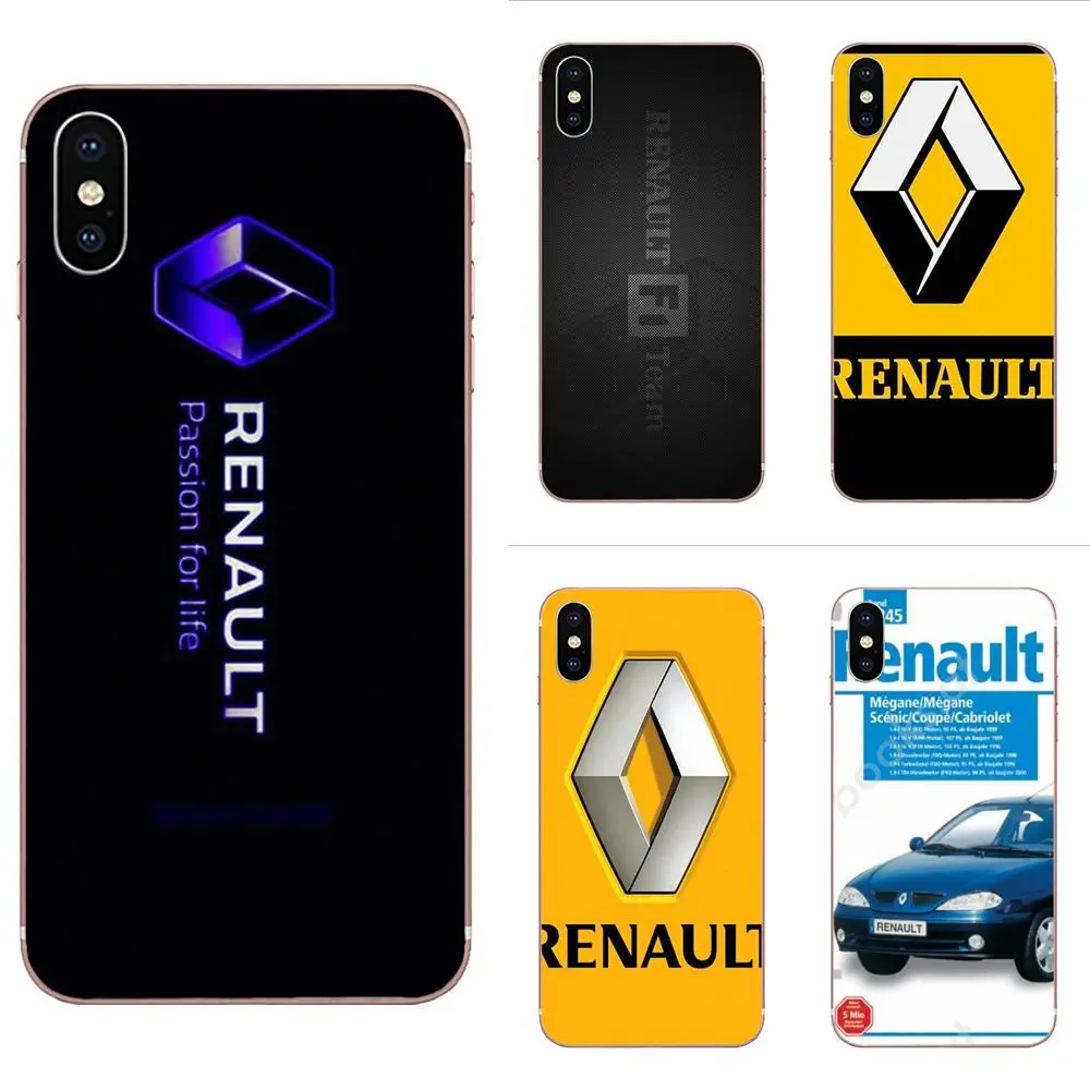 

For Xiaomi Redmi Mi 4 7A 9T K20 CC9 CC9e Note 7 9 Y3 SE Pro Prime Go Play Soft TPU Pattern Pink Renault S.ads