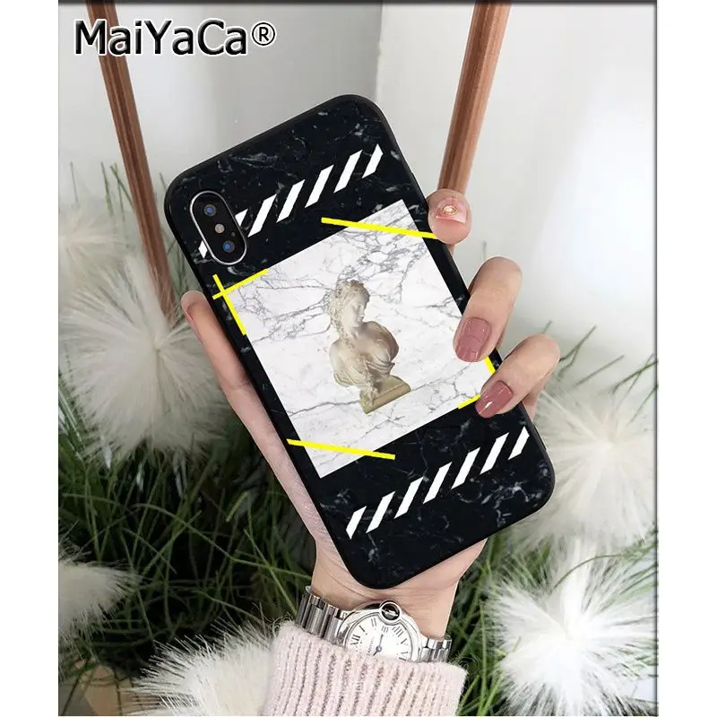 MaiYaCa желтый предупреждающий ТПУ силиконовый чехол для телефона, чехол для Apple iphone 11 pro 8 7 66S Plus X XS MAX 5S SE XR