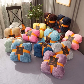 

Super Soft Flannel Fleece Solid Color Wheat Shape Blanket For Sofa Bedroom Travel Smooth Anti-Pilling Warm Cozy Throw Blanket