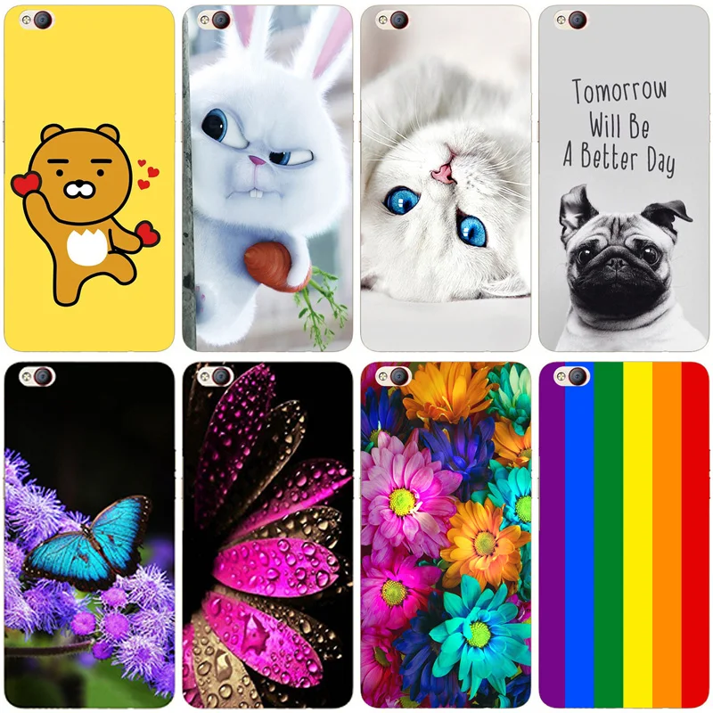

Silicone Printed phone Case for ZTE Nubia M2 Lite cases soft TPU Phone Back cover full 360 Protective shell new design bag