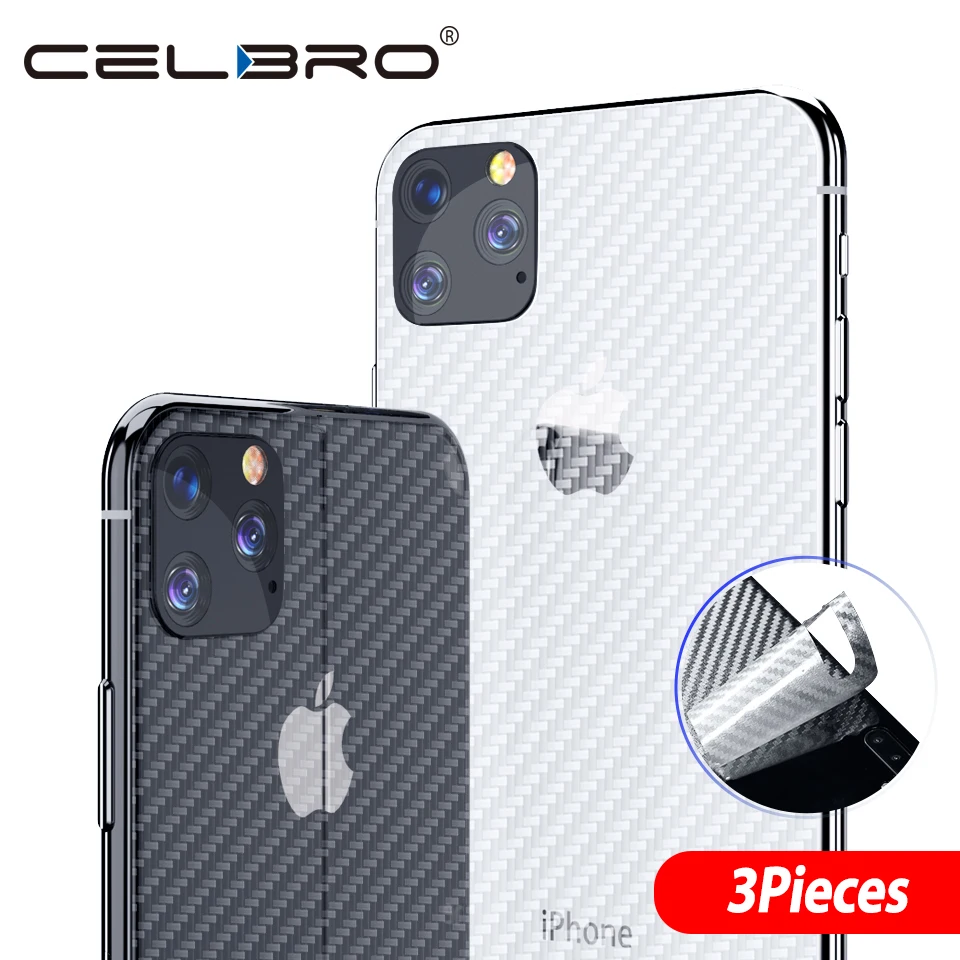 

Soft Carbon Fiber Sticker Film for IPhone 11 Pro Max Film Carbon Skin Back Screen Protector for IPhone11 Pro Iphone Xi 2019 Film