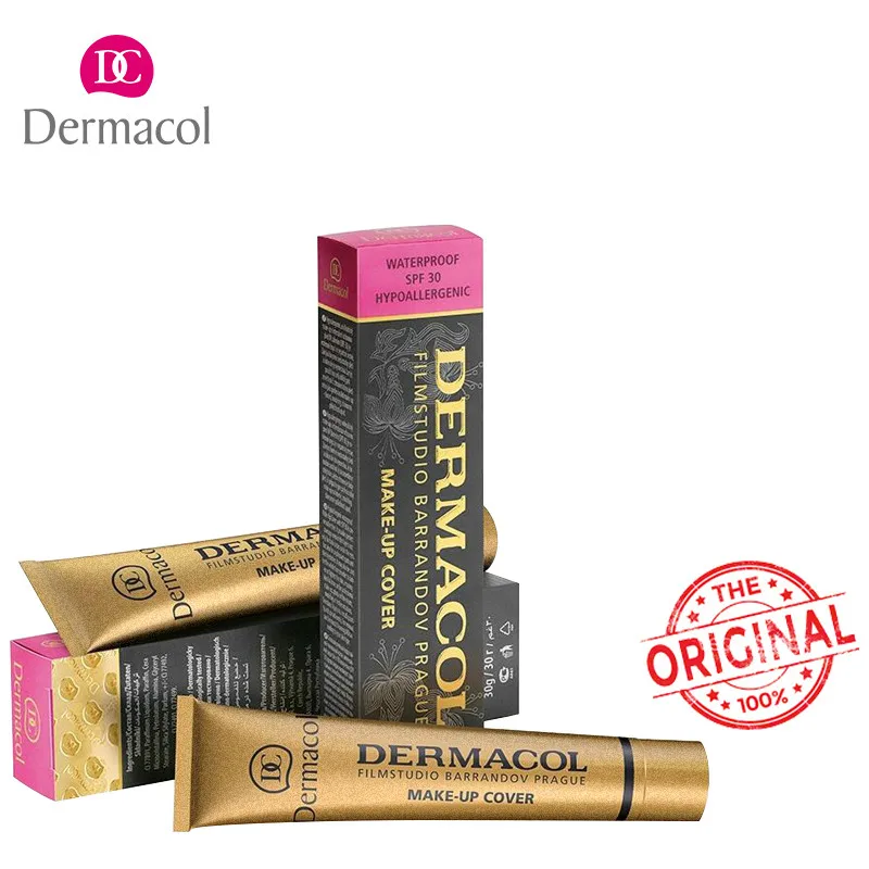 

100% Original Dermacol Face Make Up Brand Pro Concealer Palette Makeup Cover Base Foundation Base Primer Corrector Cream