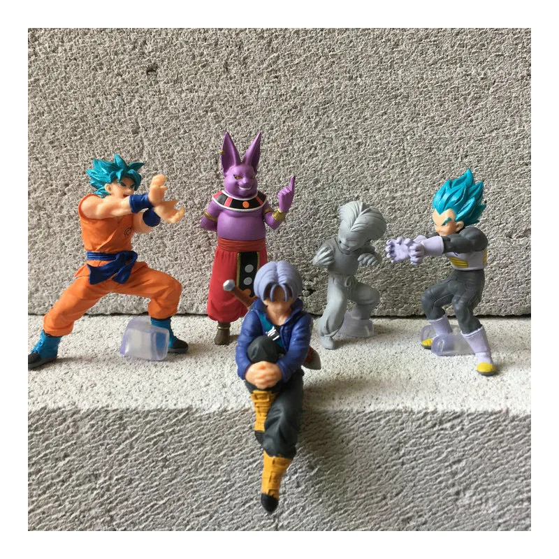 Figurine Gashapon Dragon Ball Z - Vegeta Et Nappa, Bandai HG, Rare Saiyan