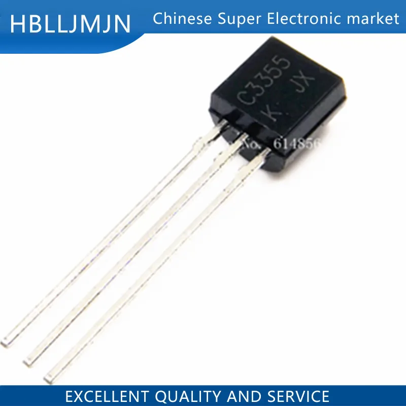 50PCS 2SC3355 C3355 TO 92 Silicon NPN RF Transistor|transistor c3355 ...