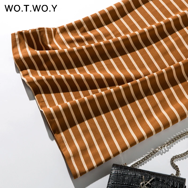 2019 Striped Cat Embroidery Dresses Women Summer Square Collar Casual Knee-Length Long Dress Woman Plus Size Blue Clothes