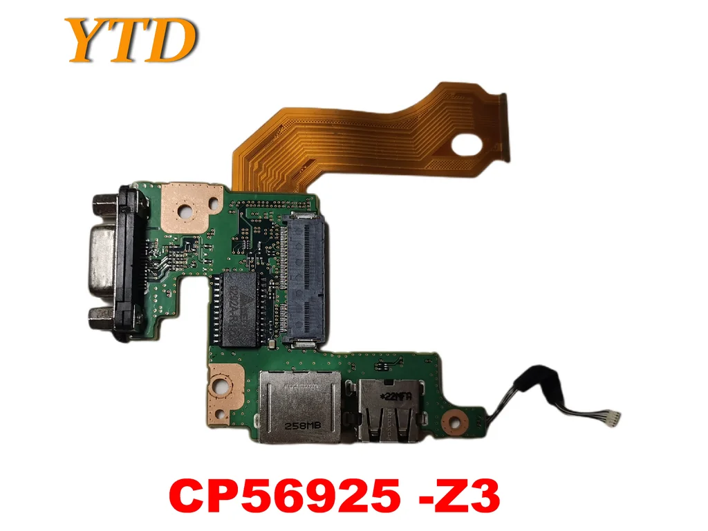 

Оригинал для Fujitsu LIFEBOOK T902 VGA монитор LAN Ethernet USB плата CP56925 -Z3 протестирована хорошая бесплатная доставка