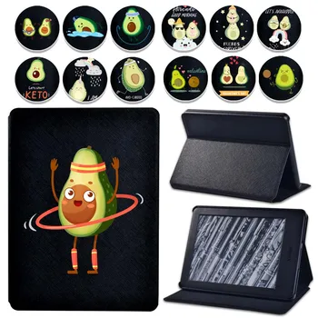 

Unisex Tablet Case for Amazon Kindle 8/10th Paperwhite 1/2/3/4 Cartoon Pattern Series Anti-shock and Anti-fall Case+pen