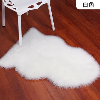 

Artificial sheepskin carpet multi-color choice bedroom cushion non slip mat windowsill fluffy living room floor decoration beaut