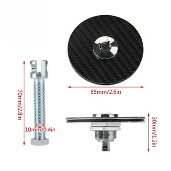 

Car Black Aluminum &Carbon Fiber Racing Mount Bonnet Hood Pins Latch Key Locking New High Quality