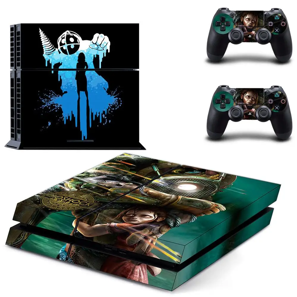 BioShock PS4 Vinly Skin PS 4 стикер Play station 4 наклейки s наклейки Pegatinas Adesivo для консоли playstation 4 и 2 контроллера