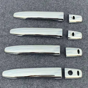 

For Mitsubishi Delika D5 2020 2021 Side Door Handle Cover Door Handle Protector Trim Sticker Exterior ABS Car Styling Accessory
