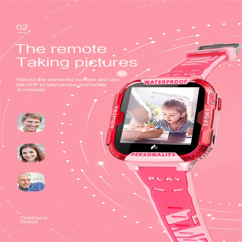 T19 Детские умные часы 4G gps Smartwatch Wifi трекер сенсорный экран SOS SIM телефонный звонок водонепроницаемые детские часы с камерой DF39Z DF39