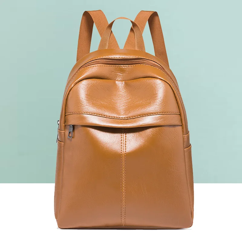 

2020 new Korean retro backpack female wild school bag travel female bag college bag girls