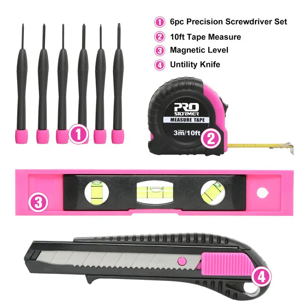 ￡21.95 69pcs Hand Tool Sets Household Home Repair Tool Screwdiver Scissors