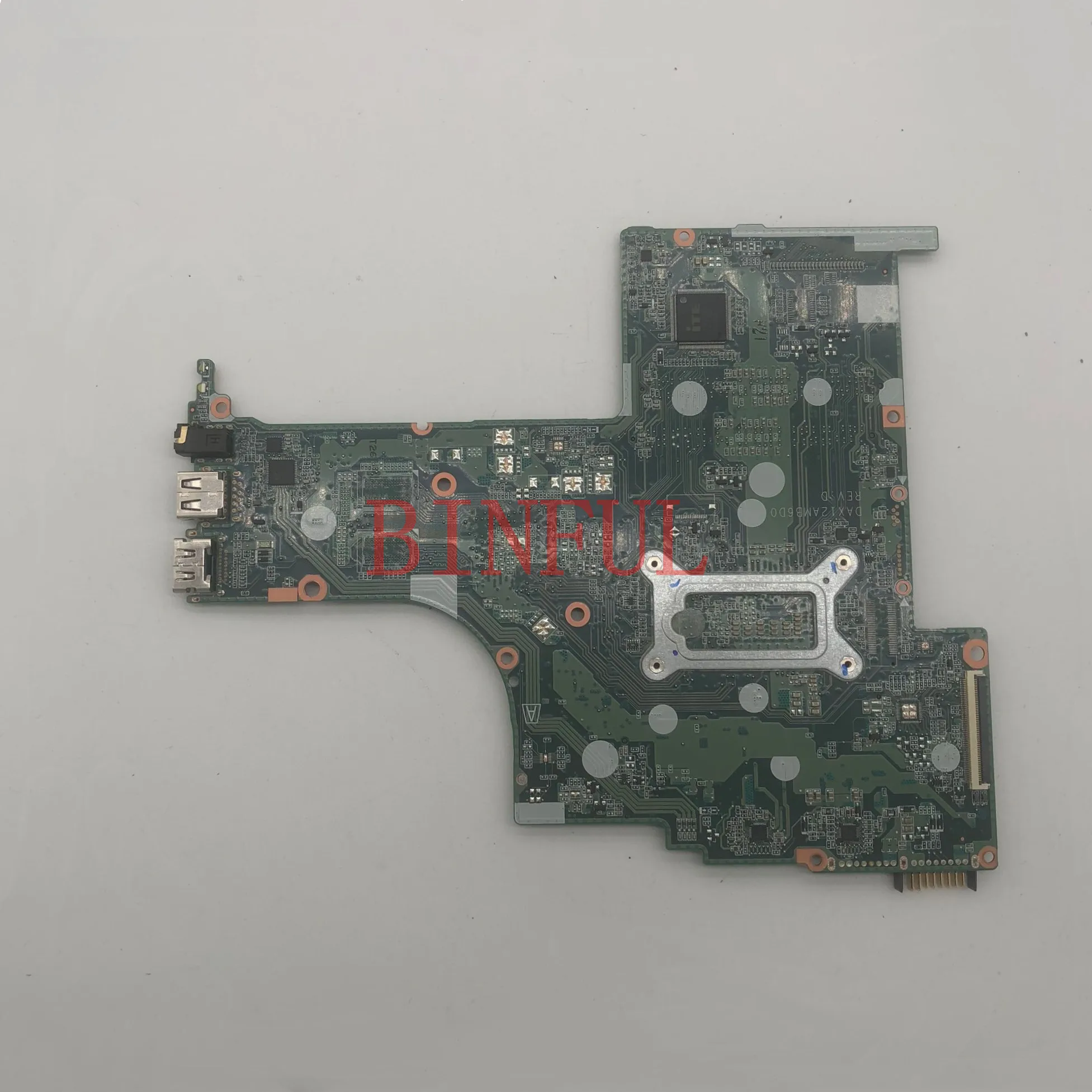 Материнская плата для ноутбука 15-AB 15T-AB 809040-501 DAX1BDMB6F0 с процессором SR23Z I3-5010U DDR3 полностью протестирована