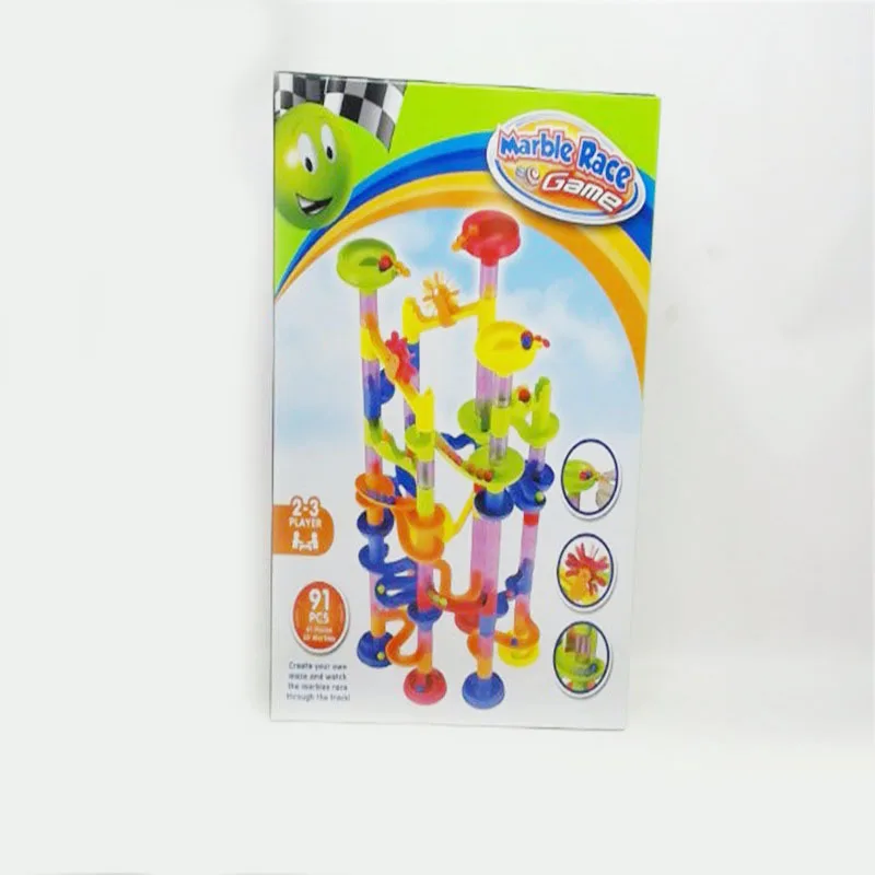 

Hot Selling 3D Pipeline DIY Educational Assembled Maze Camera Track Ball Bearing Building Blocks Children Educational Building B