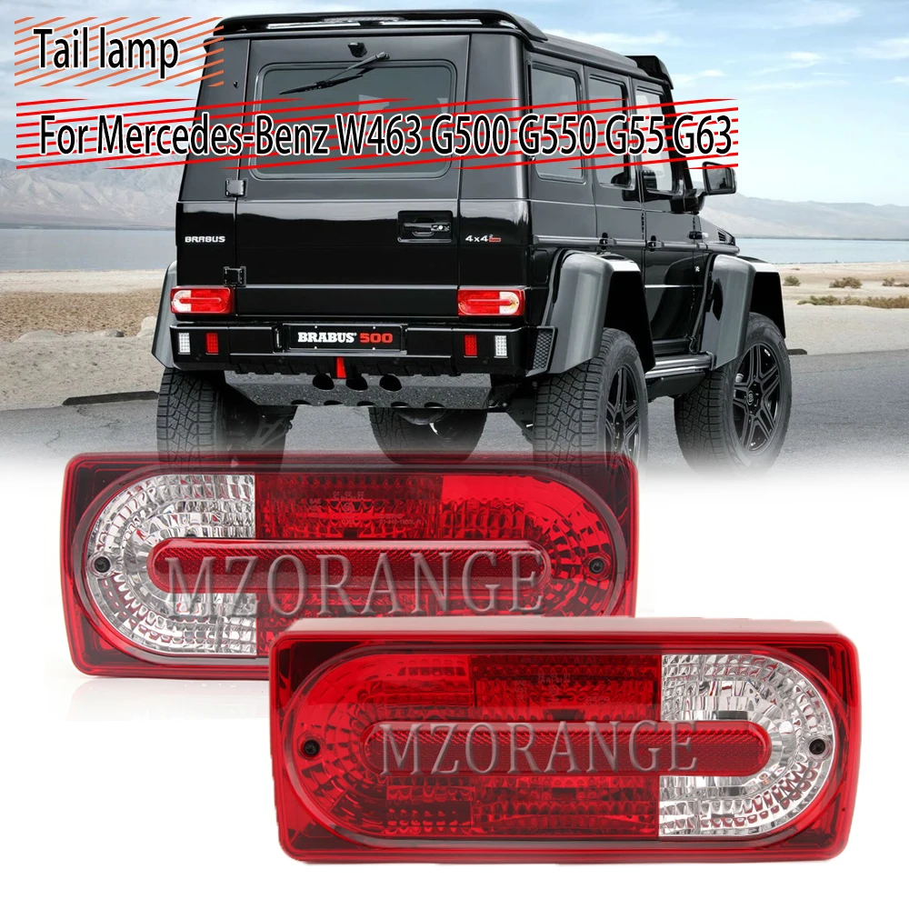 Задсветильник в сборе для Benz G Class W463 задний бампер G- Wagon G500 G55 G63 G65 светодиодный