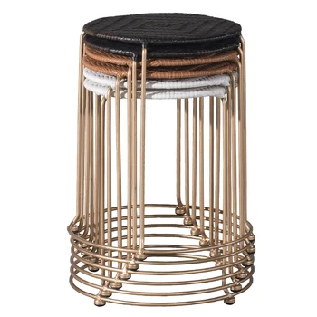 

Thick section manual stackable dining table stool round stool home dining chair stool plastic stool high stool leisure stool