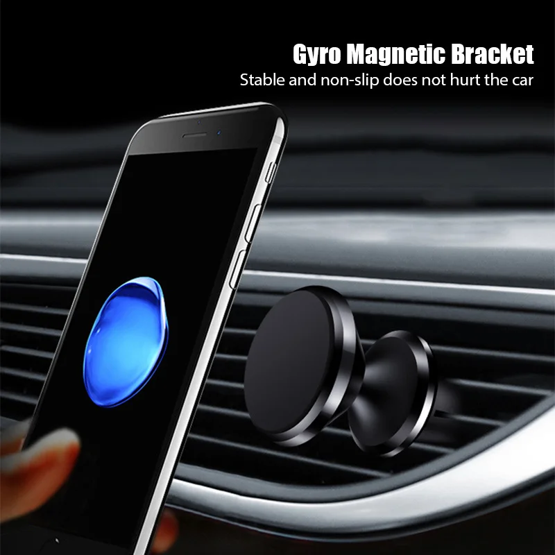 iphone holder for car Magnetic Car Holder For Phone Universal Holder Cell Mobile Phone Holder Stand For Car Air Vent Mount GPS Car Phone Holder flexible phone holder