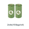 2 rolls green