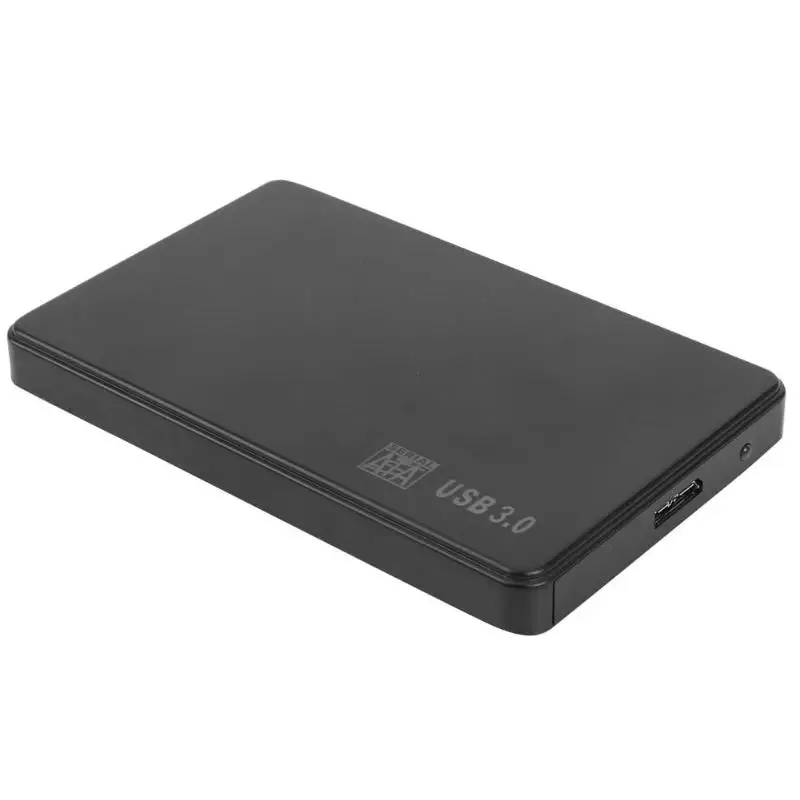 2,5 дюймов чехол для жесткого диска SATA USB3.0 USB2.0 HDD 5 Гбит/с Корпус для внешнего жесткого диска Высокая скорость поддержка 6 ТБ Внешний чехол для SSD, HDD