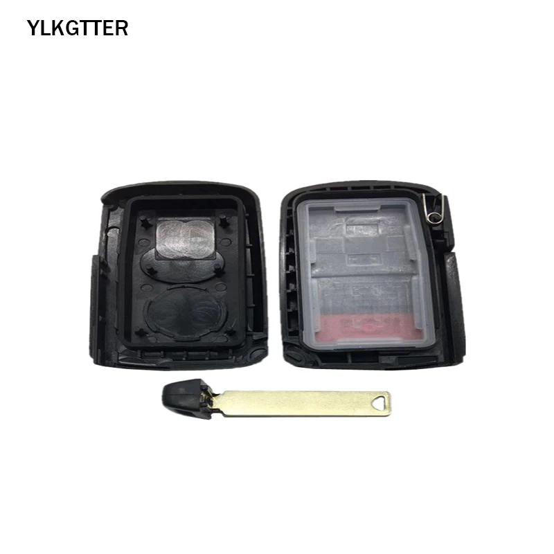 YLKGTTER 4/3+ 1 красные кнопки ABS Автомобильный ключ оболочка для Toyota Avalon Camry 2012- высокое качество ключ крышка со смальным ключом внутри
