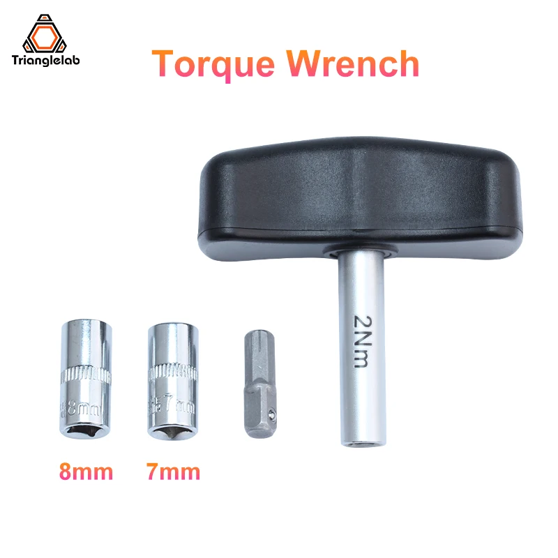 Trianglelab Preconjunto Chave de Torque 1.4 3n Seguro e Rápido Hex Soquete Chave de Torque7 mm mm para Bocal de Impressora 3d v6 Vulcão Mk8