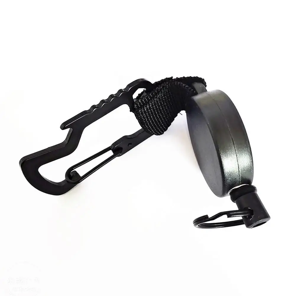 Выдвижной значок на цепочке для ключей 2 шт. многофункциональная пряжка карабин