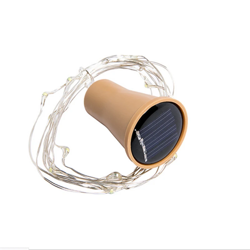 Led Solar Wine Bottle Lights String Garland DIY Christmas String Lights Halloween Wedding Party Decoracion (2)