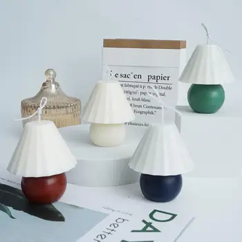 

Plastic Candle Mold DIY Handmade Candle Making Model Candle Crafts Candle Making Molds Table Lamp Shaped Plaster Candle Mould