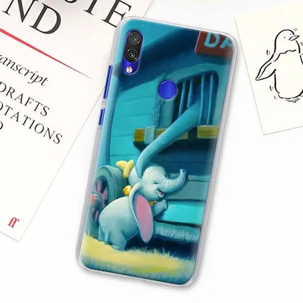 Мультяшный слон Дамбо телефонные чехлы для телефона Redmi 7 7A 8A K20 Pro 6 6A 5 Plus Redmi Note 5, 6, 7, 8 Pro 8T S2 GO крышка - Цвет: H11