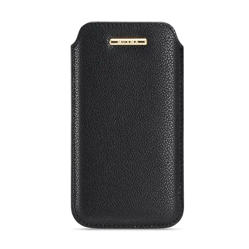 Black 4.7inch Универсальный разноцветный кожаный чехол для мобильного телефона, чехол для iPhone, samsung, huawei, Xiaomi, Аксессуары для мобильных телефонов с отделением для кредитных карт - Цвет: Black 4.7inch