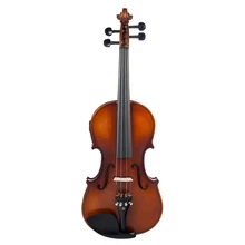 4/4 скрипка/скрипка из натурального дерева акустическая скрипка, практичная скрипка ручной работы с Чехол, лук, канифоль для начинающих