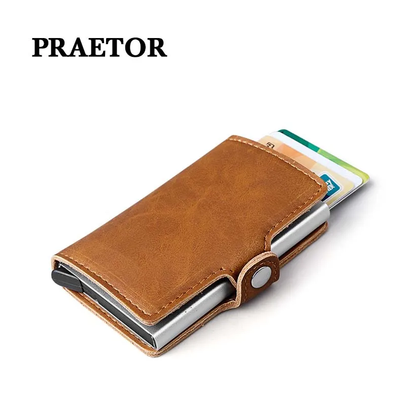 

Smart Wallet Aluminum Box Credit Card Holder for Men and Women Slim Wallet RFID Holder Card Case Business Card Wallet