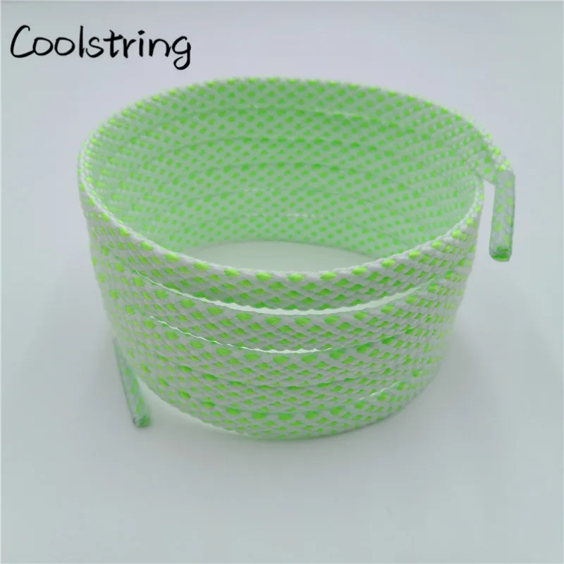 Фото Coolstring/классический стиль 7 мм Аксессуары для обуви Яркие плоские шнурки Coolstring/классический стиль 7 мм Аксессуары для обуви Яркие плоские шнурки