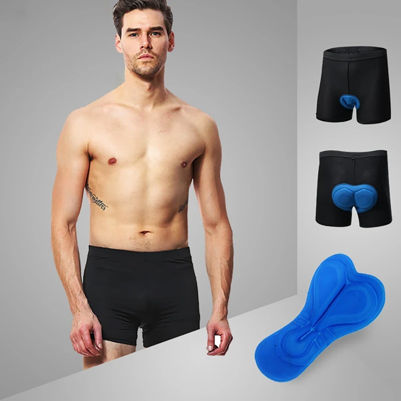 3D велосипедные шорты Нижнее белье 3D мягкий мужской велосипед MTB велосипед дышащие удобные колготки брюки