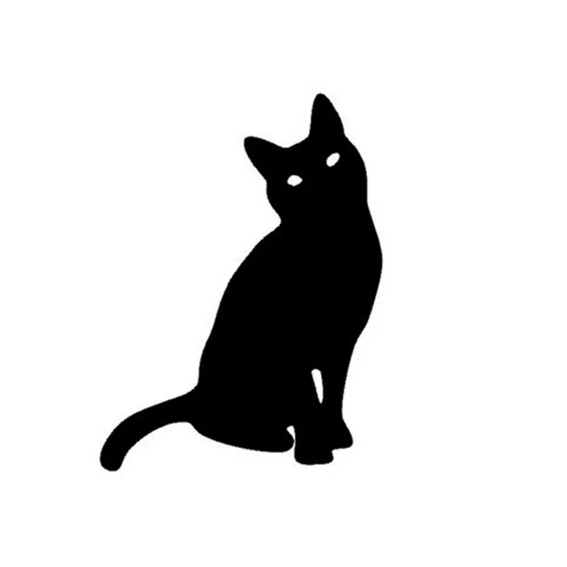 

Cartoon Cat Reflective Car Sticker Windshield Bumper Motorcycle Decal High Quality KK Vinyl Cover Scratches Waterproof PVC