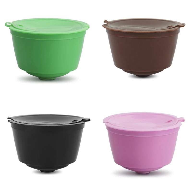 

1Pcs Reusable Coffee Capsule Filter Cup For coffee Sweet taste Refillable Caps Spoon Brush Filter Baskets Pod Soft Taste Sweet