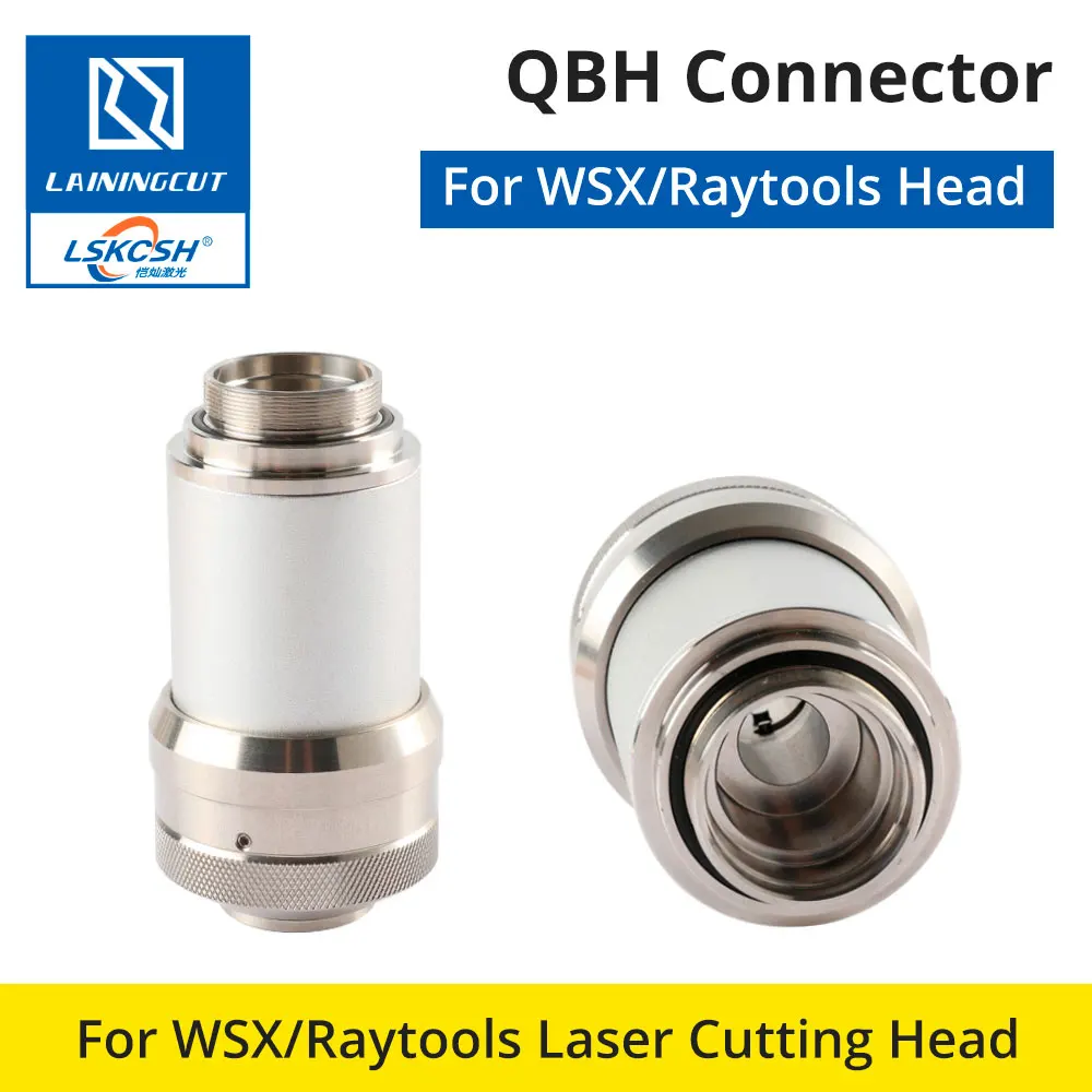 LSKCSH QBH разъем для Raytools/WSX/Precitec Лазерная головка NC30 BT240 BT240S для волоконного лазера 1064nm резки Raycus Max
