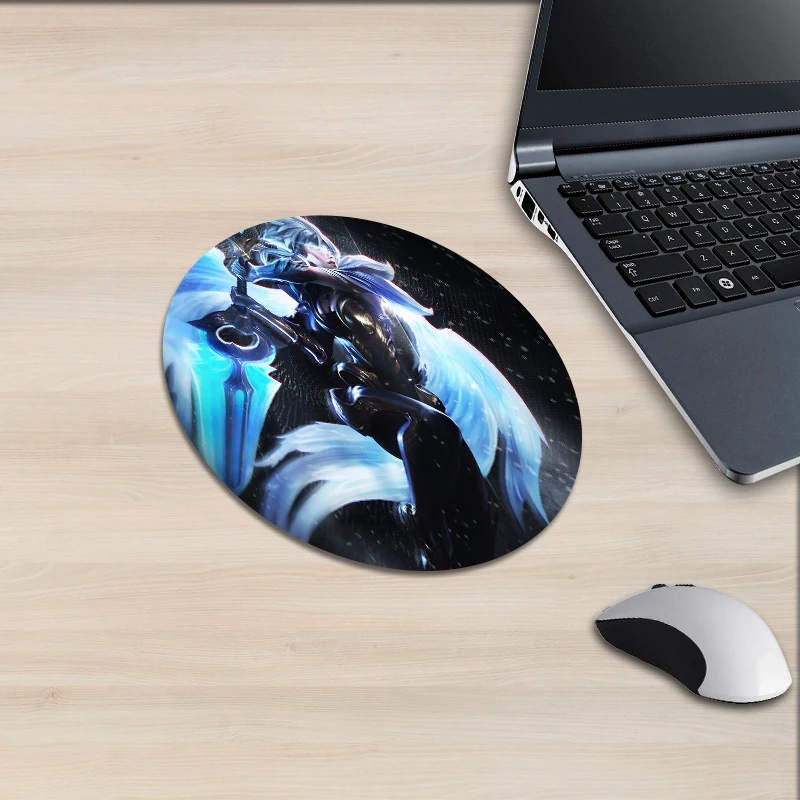 XGZ игра круглый коврик для мыши Лига Легенд игры персонажа Riven Yasuo сильный Matchup Esports