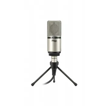 

Ctudiyny condenser microphone for use with devices IK Multimedia IRig Mic Studio XLR