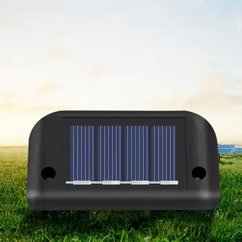 

4/8pcs Outdoor Solar Lights Lighting For Deck Post Fence Steps Or Dock Bright White LED Waterproof Wireless Solar Lamp 2 Color
