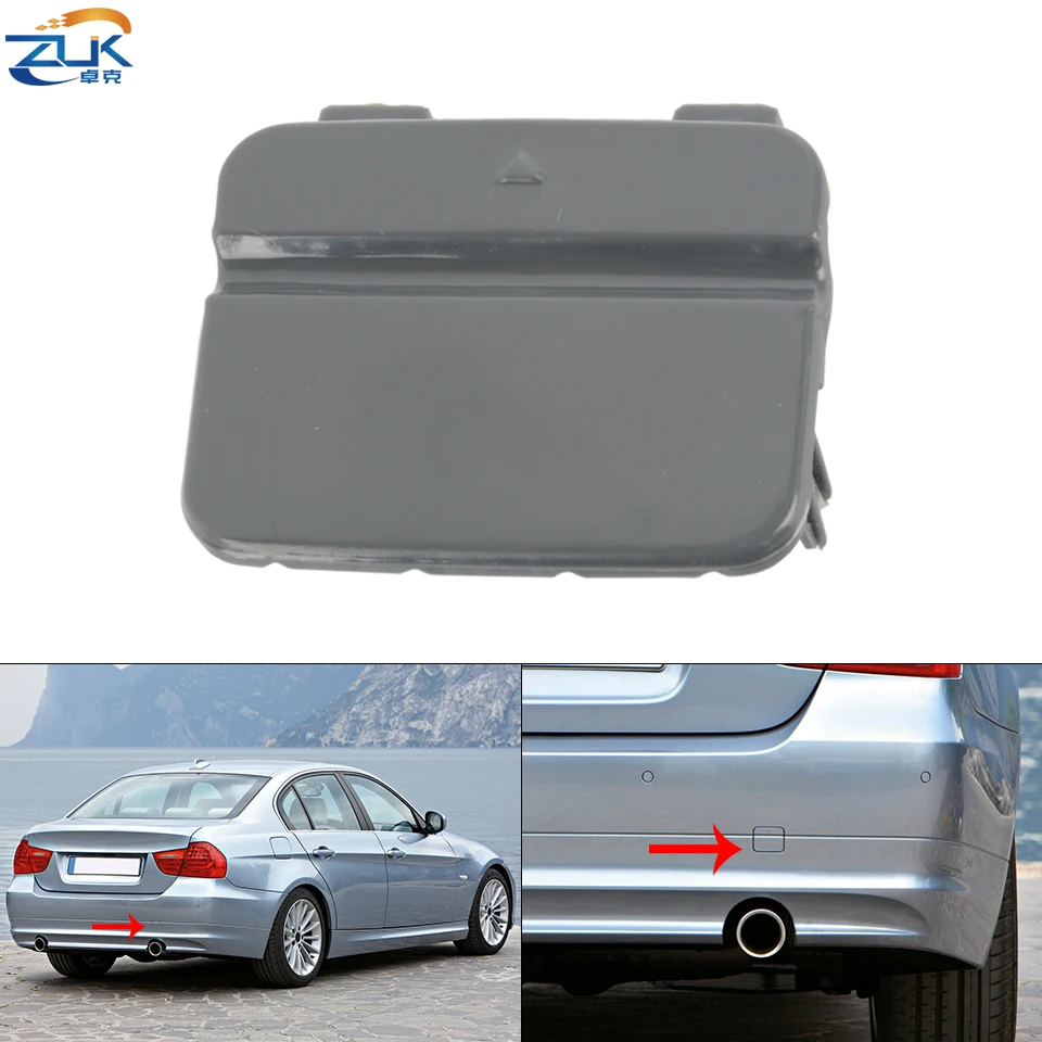 Zuk Rear Bumper Towing Hook Cover Cap For Bmw E90 Lci 318 320 323 325