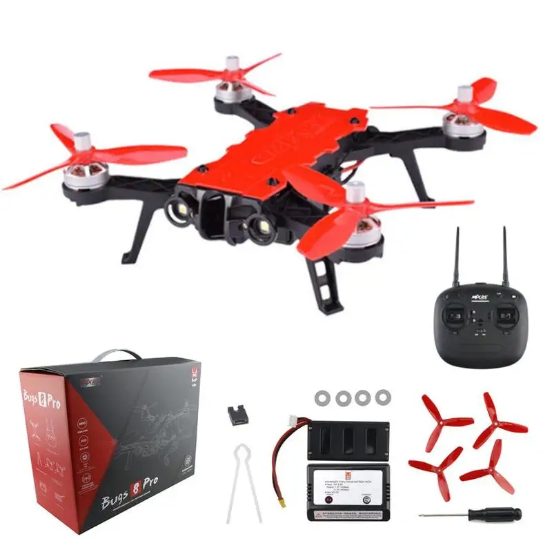B8pro RC гоночный Дрон игрушка 2,4 ГГц 65 км/ч высокоскоростной бесщеточный двигатель Hd воздушный Квадрокоптер для фотографий с 3D откидной угол/acro модель