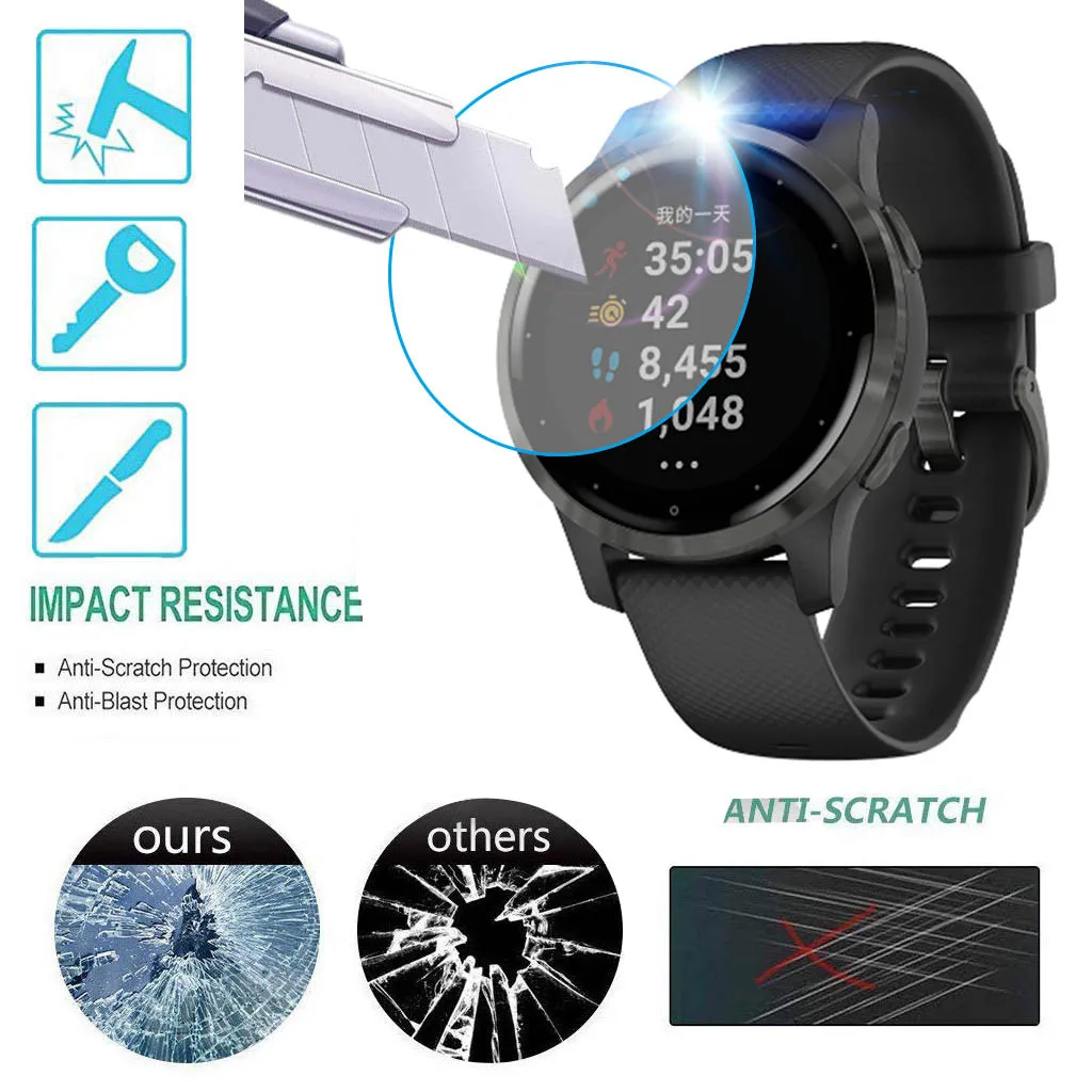 Гидрогелевая пленка для Garmin Active Защитная пленка для экрана Защитная пленка для montre Bubble Free простая установка