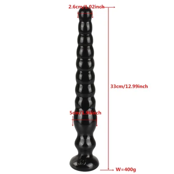 VETIRY Long Anal Plug Anus Backyard Beads Anal Balls With Suction Cup Prostata Massage Butt Plug Sex Toys for Women Men 2