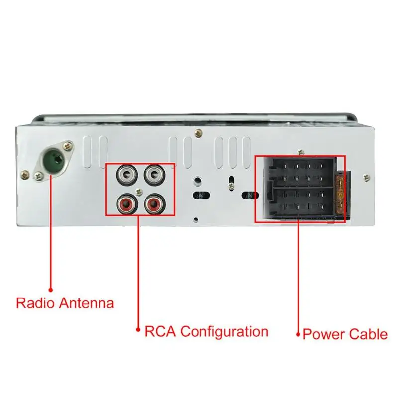 Bluetooth FM/USB/SD/mp3-плеер 1 Din автомобиль в тире стерео головное устройство аудиосистемы