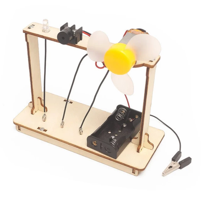 Funny Science Experiment Toy: DIY Sound & Light Model