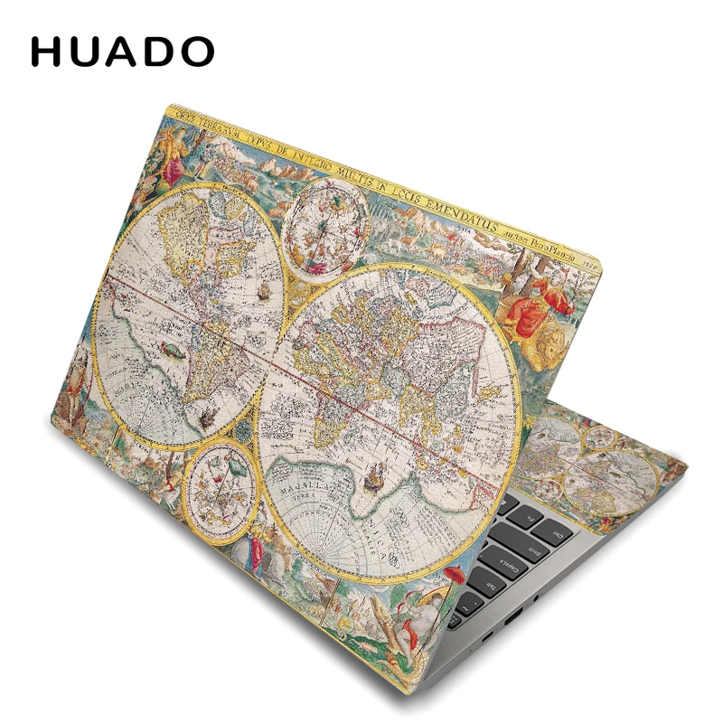 Removable Decal 13.3" 14" 15" 15.6" 17" Notebook Surface Cover Laptop Skin Sticker Vinyl Protection for Asus/Lenovo/Dell/Macbook